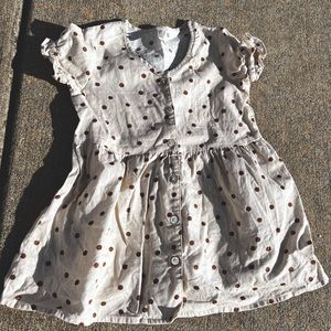 Riley + Cru Polka Dot Dress